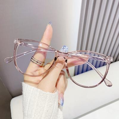 Neue Modebrillen für Damen Retro Transparente Brillen Anti Blaulicht Brillengestell Luxusmarken-Design Vier Jahreszeiten Spectac