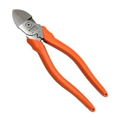 Fujiya Electrician Master Exzentrische Drahtzange mit dünner Klinge Prinzip des Exzenterhebels und Hochglanzoberfläche der Klinge 7700N-175 (VA-Schneiden)
