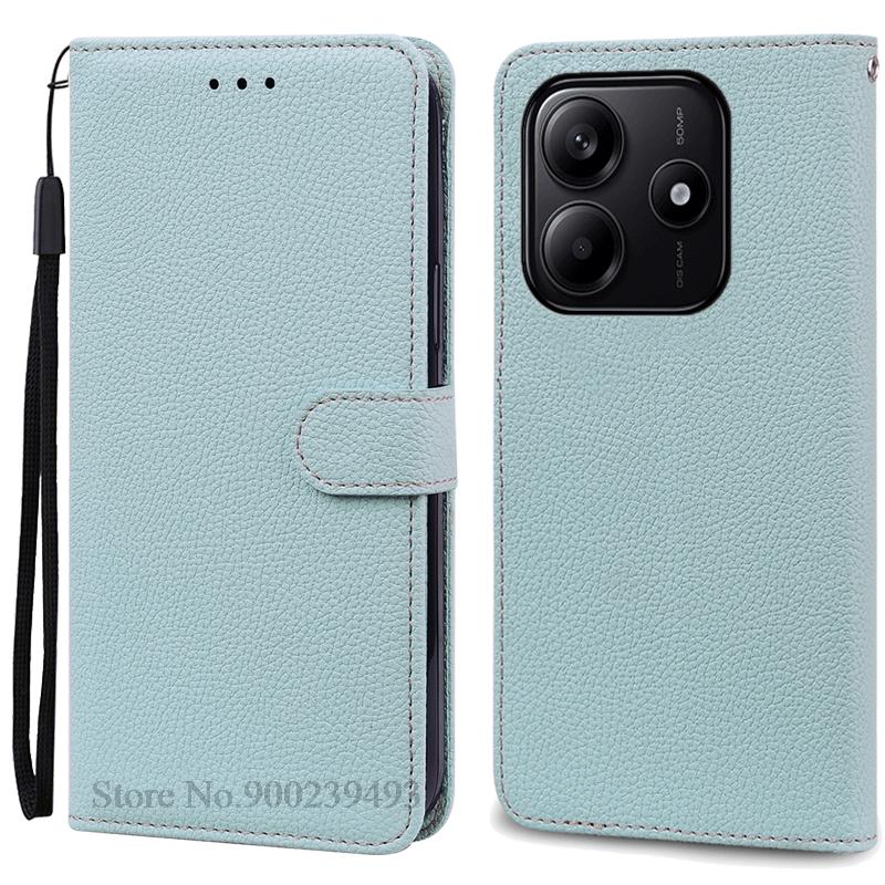 For Redmi Note 14 Case Wallet Flip Leather Cover For Xiaomi Redmi Note 14 4G Case Book Cover For Redmi Note 14 5G Case
