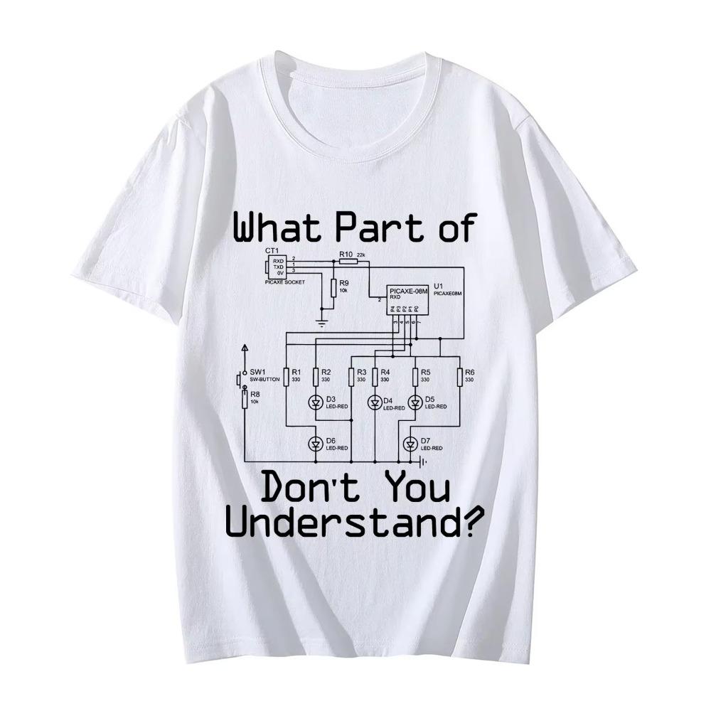 women Funny Electrician Tshirts Electrical Wiring Diagram Husband Dad Aift Tee Shirt Fashion Casual Short Sleeve Women Tshirts
