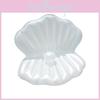 Stylish White Pearl Seashell Water Float Bed For Adults Pvc Material