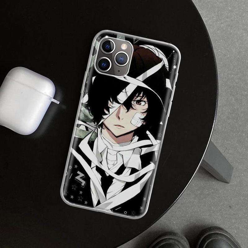 Bungou Stray Dogs Dazai Osamu Phone Case Cover For iPhone 11 12 13 Mini 14 15 Plus 16 Pro Max 17 Air 7 8 + SE Art Customized Fun