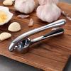 Ergonomic Handle Garlic Masher Easy Squeeze Garlic Mincer Tool  Kitchen Accessories