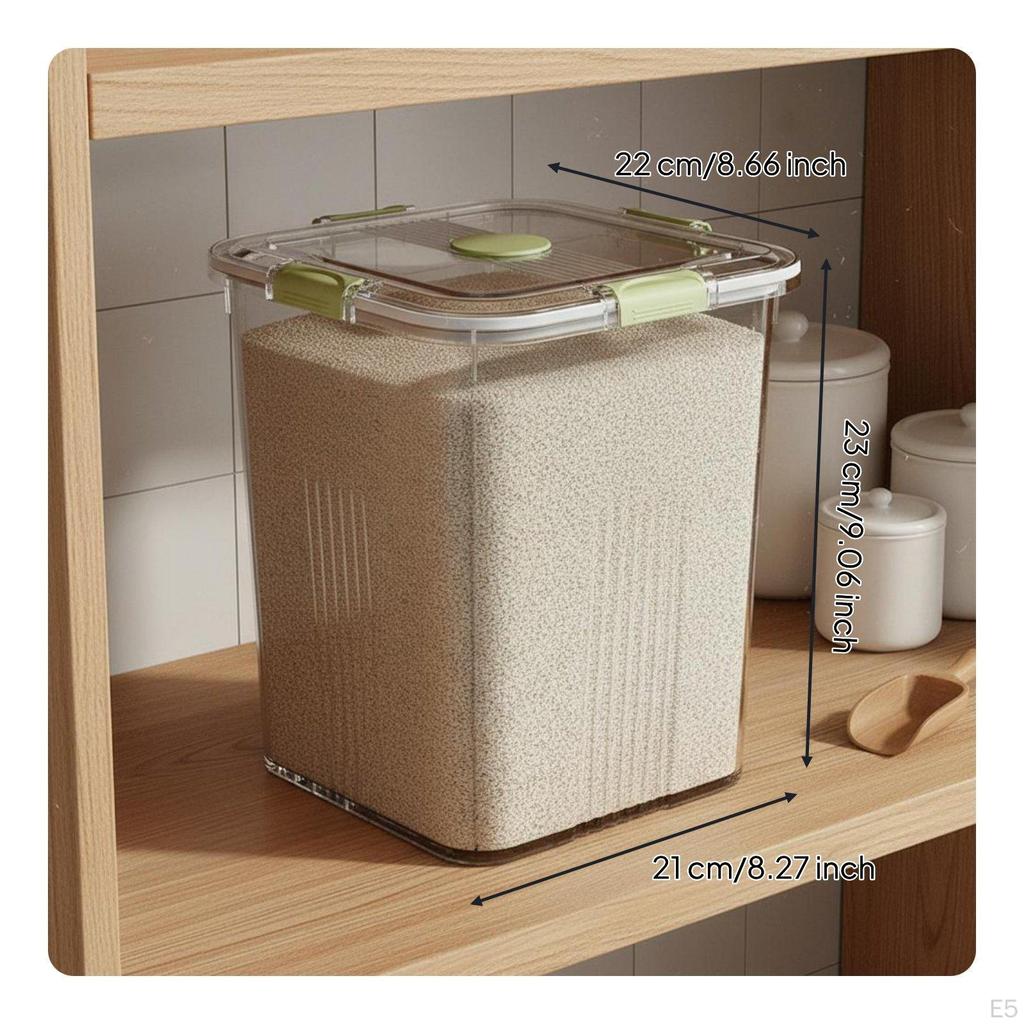 Rice Storage Container DampnessResistantResistant Airtight Sealed Grain Bin