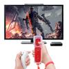 Controler de telecomandă fără fir 2 în 1 încorporat în mișcare Plus telecomandă Joystick Gamepad de înlocuire pentru consola Wii Wii U