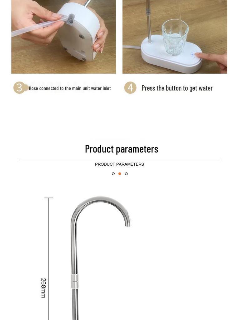 Electric Bottled Water Dispenser - Automatic Intelligent Quantitative Pump