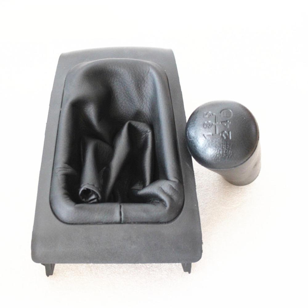 For 05-12 Toyota Tacoma 5 Speed Manual Gear Shift Knob w/ Shifter Boot Set Black