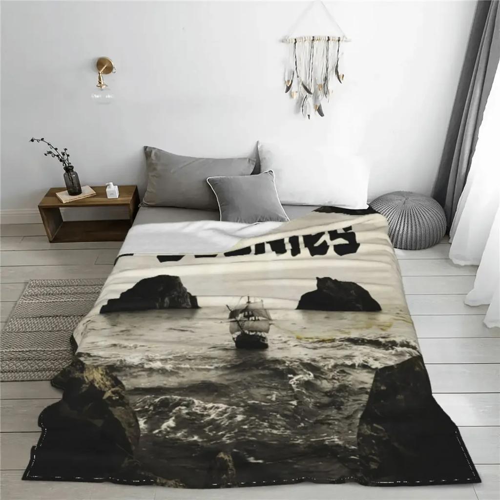 The Goonies Skull Chunk Blanket Flannel Summer Autumn Winter TV Series Warm Throw Blanket for Home Bedroom Plush Thin Quilt