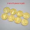 Terracotta Army Commemorative Coin - Qin Shi Huang Souvenir, Perfect for Gifts, Conferences, and Xi'an Tourism