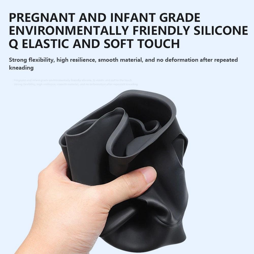 for Hyundai Santa Fe 2025 2025 Storage Box Cup Holder Anti Dirt Pad Car Interior Accessories Organizer Tidying Black