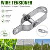Silver Cable Tensioner Heavy Duty Electric Fence Tightener New Tensioning Cable  Fence