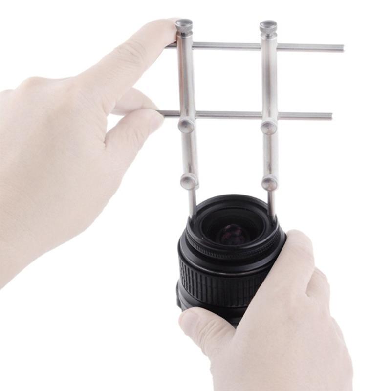 Solid Metal Camera Lens Spanner Wrench Lens Repair and Replacement Tool High Hardness Steel Wrench Replacements