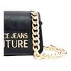 Versace Jeans Couture Letter Logo Chain Strap Crossbody Shoulder Bag Women Bags Black 74VA4BC9ZS467899