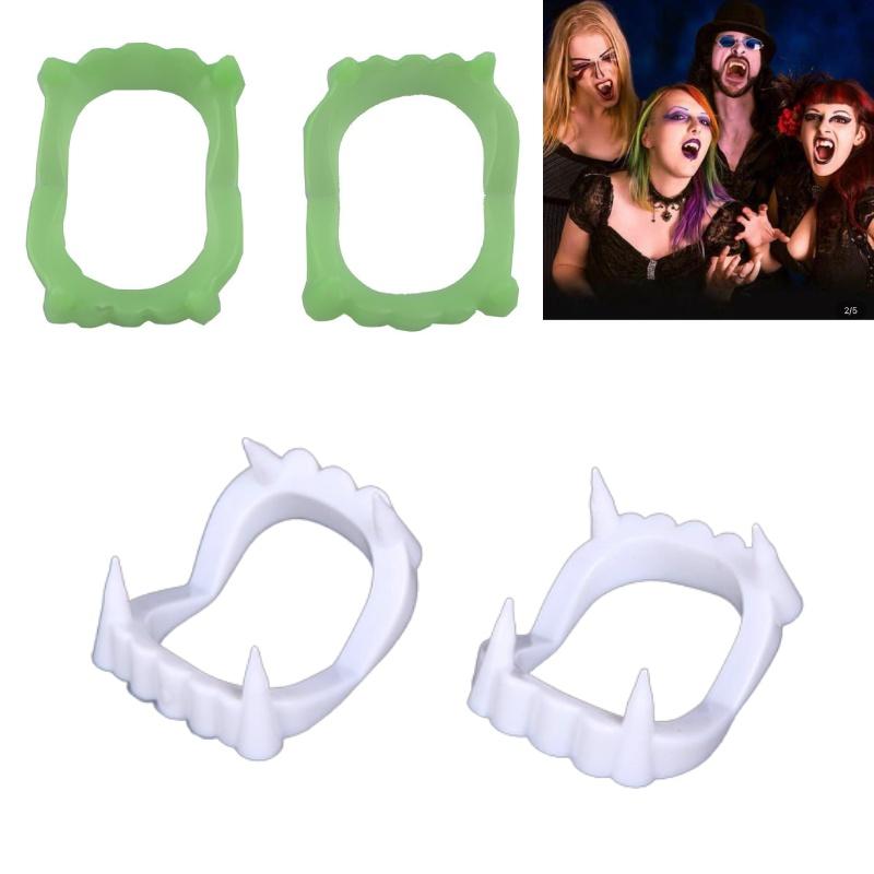 Halloween Accessories Costume Vampire Dentures Zombie Ball Decoration Cos Prop
