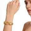 New Heart-Shaped Stainless Steel Bracelet – Girls' Light Luxury, Stylish & Non-Fading