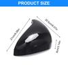 Car Side Mirror Case 9680194877 9680194977 for 207 2006-2013 Exterior Mirror Cover Housing Automotive Accessory