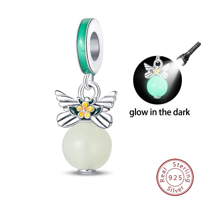 Modă Cupru Arc Colorat Fluture Flori Farmece Margele Se Potrivesc Brățări Originale Qikaola Bijuterii Fine DIY