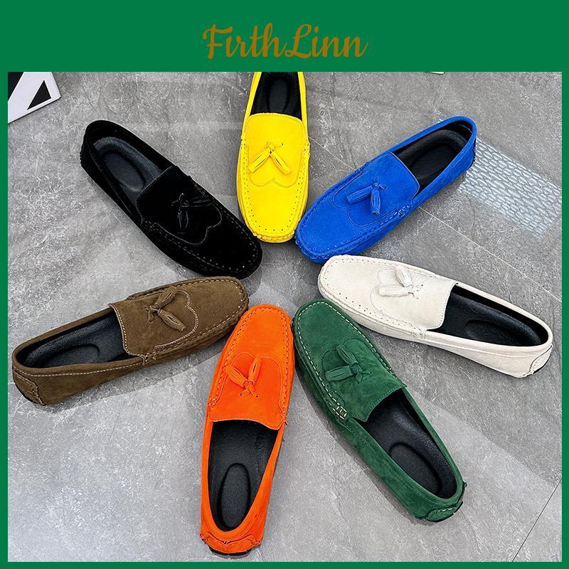 Penny Driving Moccasins Loafer Mens Shoes Comfort Leather Flats Casual Slipons Plus Size Color Shoes For Men