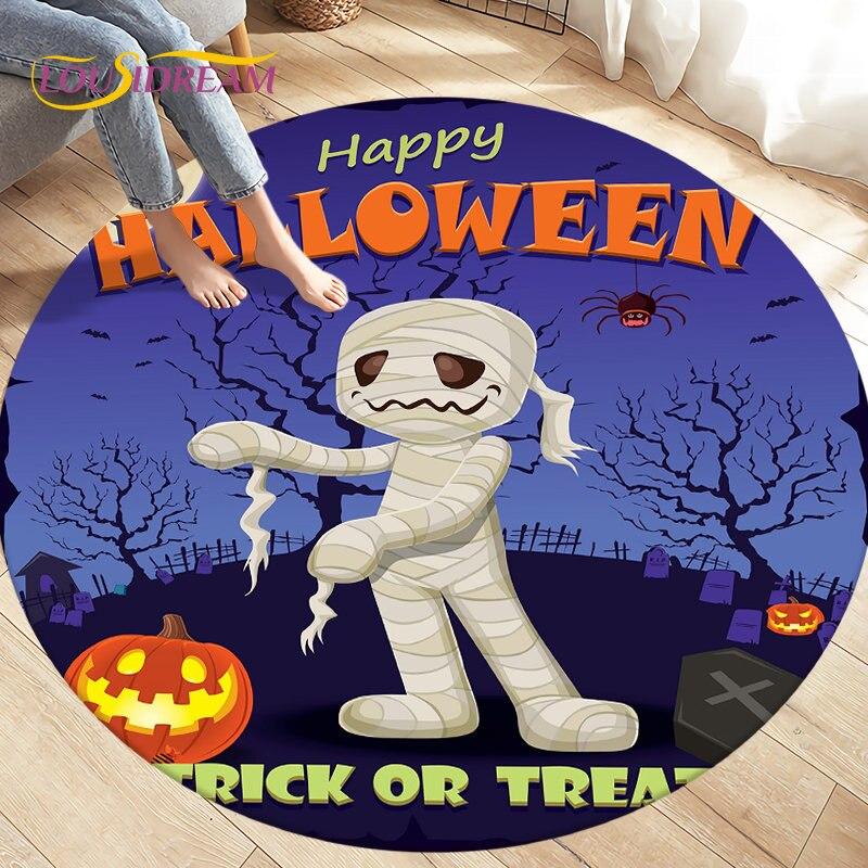 Cartoon Gamer Game Controler Area Koberec,Koberec s kulatým kobercem do obývacího pokoje Ložnice Dekorace,Děti si hrají plazící se protiskluzová podložka na podlahu