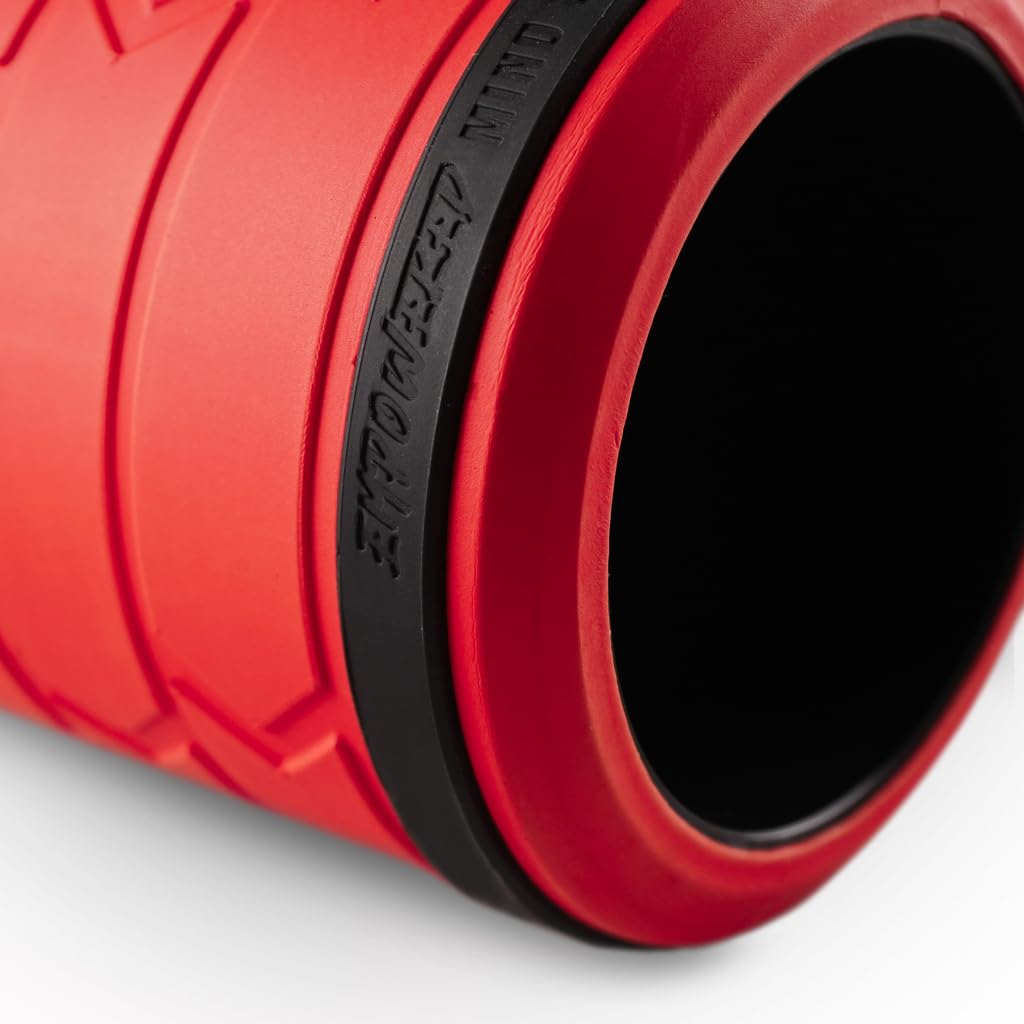 Trainer Foam Roller Hard Fascia Roller Myofascial Release Stretch Roller EVA Silikonføtter Kalv Watermelon x Black [TRNR] /