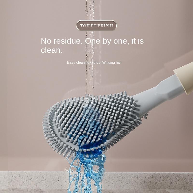 Toilet Brush Home No Dead Angle Toilet Cleaning Brush Long Handle Bathroom Cleaning Brush