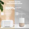400ML Flame Essential Oil Diffuser Aromatherapy Humidifier with BT for Large Room, Office and Home