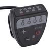 LED Display Meter 3 Modes 15A Controller for Brushless Motor 130X Throttle Grip Electric Bike