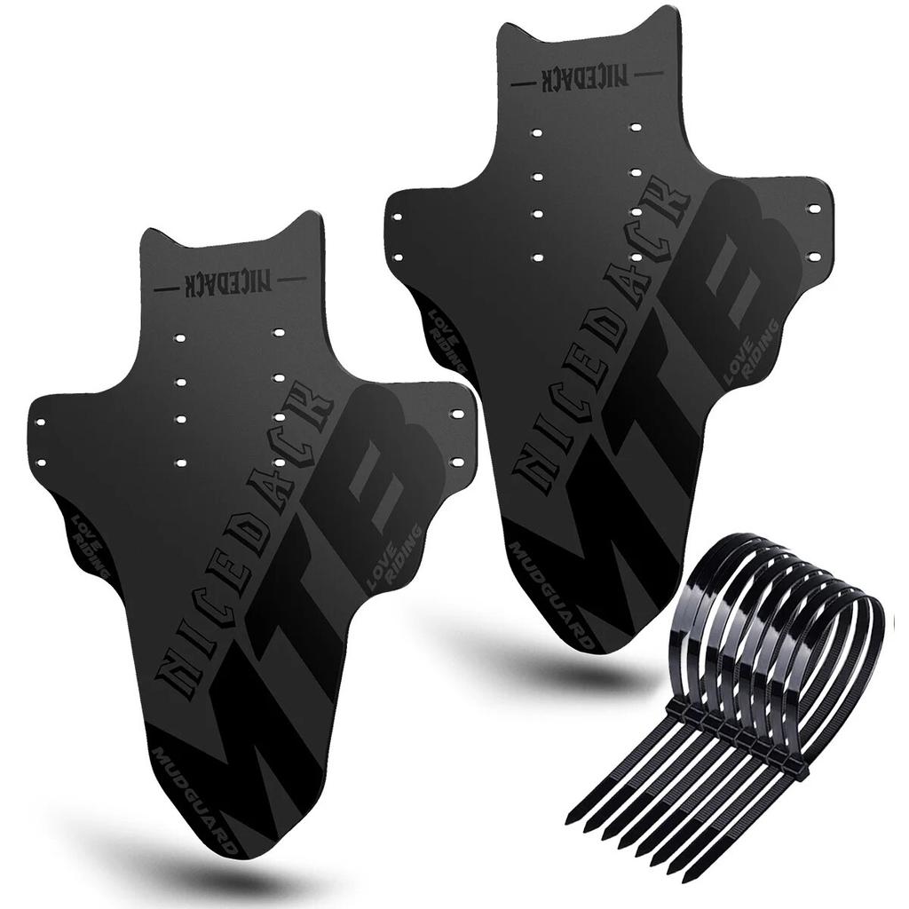 2PCS New 2022 Mud MTB guard Bicycle Mountain Road Bike Fenders Wings Cycling bike front fender cool Bicycle Accessories
