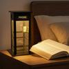 Vintage Telefonzellen-Stimmungslicht, Retro Hohe Telefonzelle Nachtlicht, Warmes LED-Tischlicht für Schlafzimmer Heimbüro Arbeitszimmer Bar Dekor