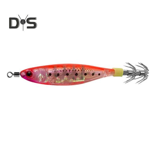 

10,5 см/9,6 г светящаяся приманка в виде креветки с крючком-зонтиком, реалистичная бионическая искусственная приманка для ловли соленой воды, пресноводного окуня, судака, форели, рыболовные принадлежности E