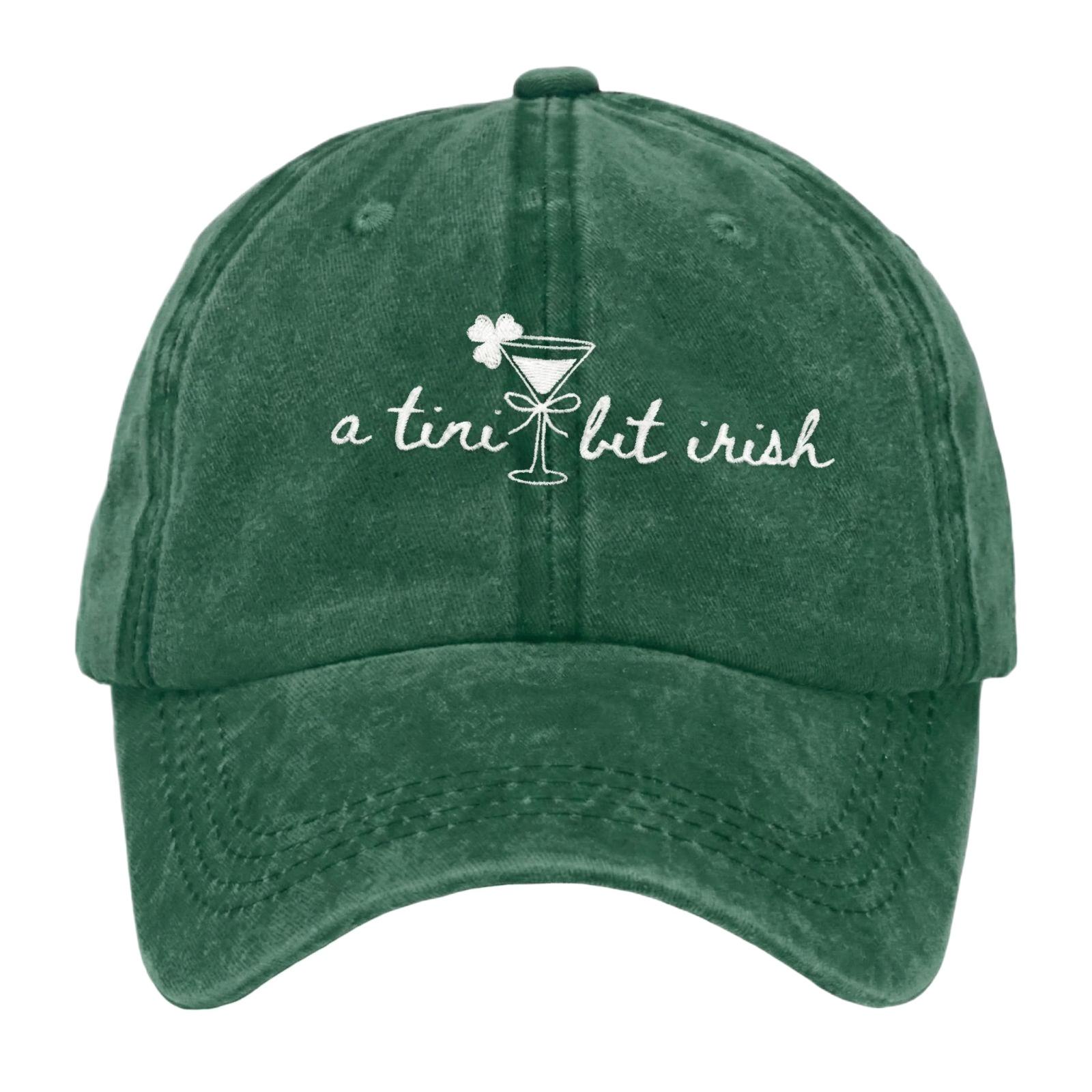 Unisex Irish Baseball Cap, Baseball Cap, St. Patrick s Day Hat - Printed