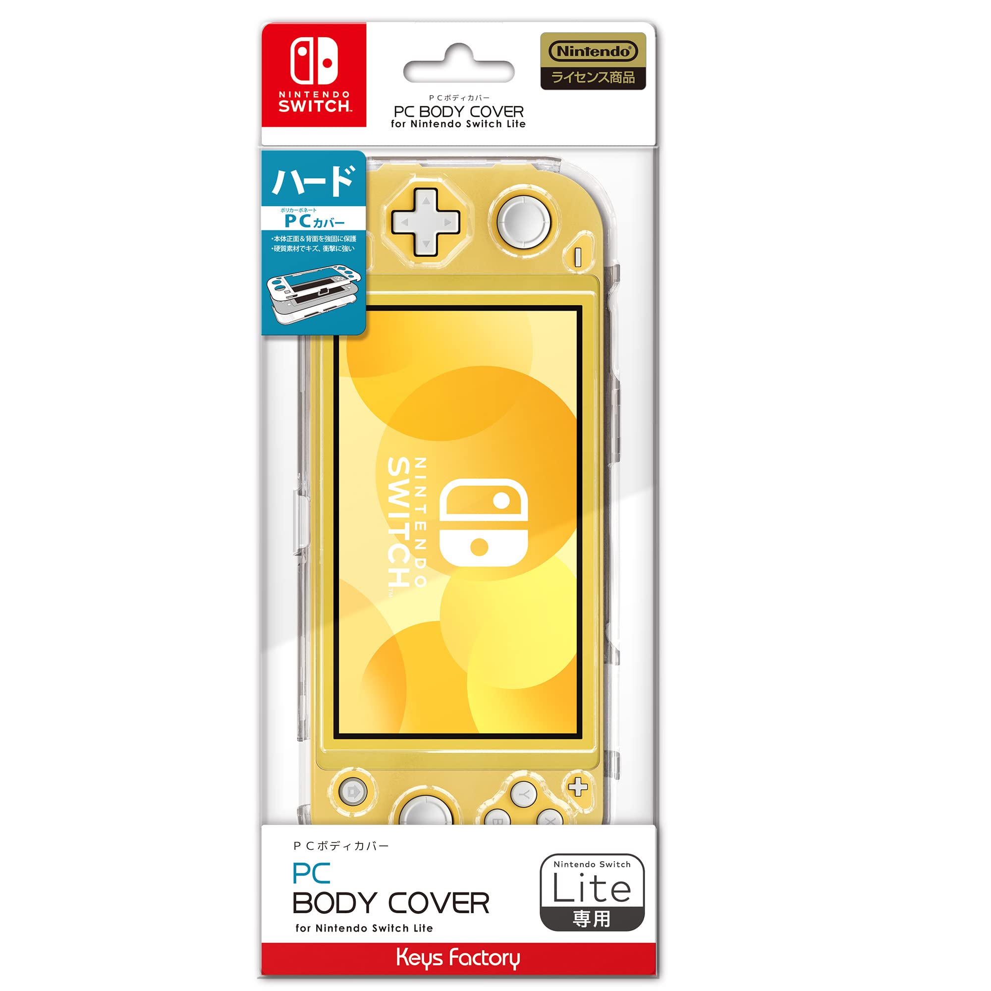 

Лицензионный чехол для ПК Nintendo Switch Lite Clear [Продукт Nintendo]
