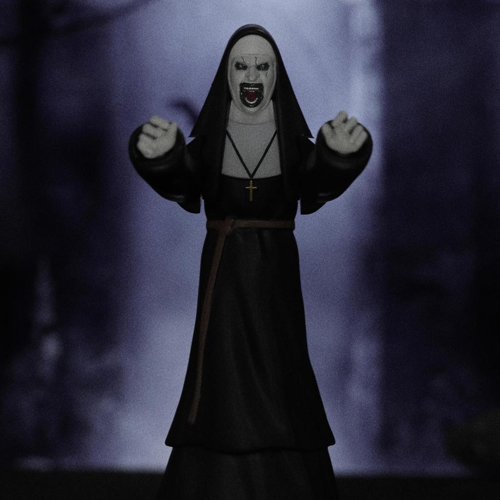52TOYS Serie The Conjuring Schwester Valak Action Offizielle Zusammenarbeit Enthält Abnehmbare PVC Horrorfilm Figur 3,75 Nonne/Die Figur, Merchandise,