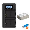 2280 Mah  BLN-1 PS-BLS1 Camera Battery For OLYMPUS PS-BLM1 BLN-1 Rechargeable Battery for E-M5 EM5 OMD OM-D
