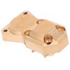 Brass Counterweight Diff Cover Set for Axial SCX24 90081 for AXI00002 1/24 RC Car