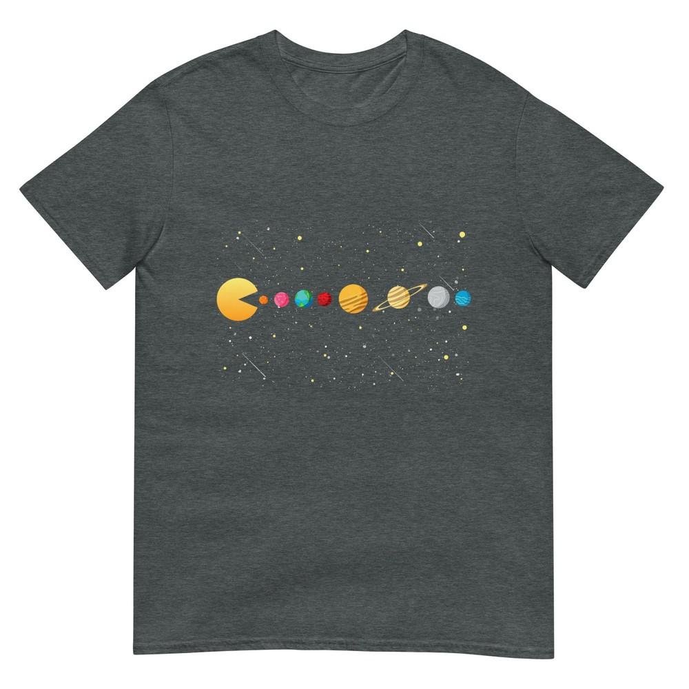 Funny Solar System Astronauts Space Video Games Tshirt