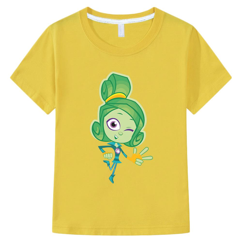 Cartoon Print The Fixies Kids Tshirt Casual Kawaii Boys Girls Tee-shirt Funny Graphic 100%Cotton Comfortable Short Sleeve Tees