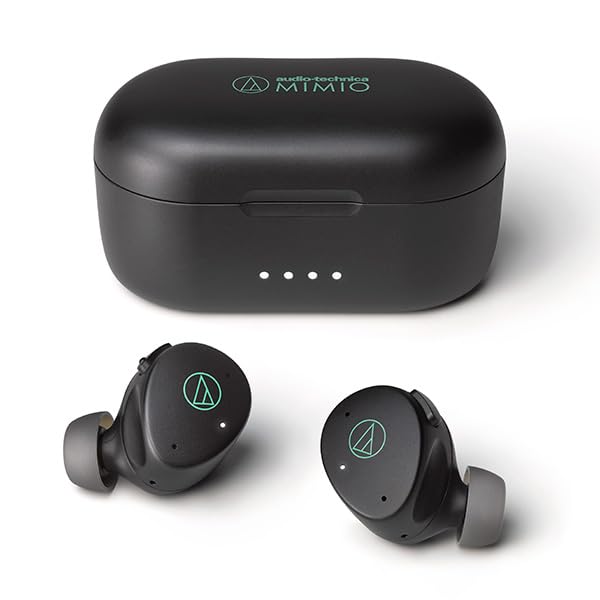 

Mimio ASSIST ONE Hearing Assist Earphones with Sound App Feedback Equalizer Bluetooth Fully Wireless Earphones with Noise for Black Audio-Technica чорний