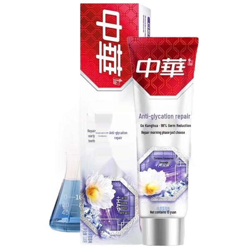 

Zhonghua Ice Snow Lotus Enamel Repair Toothpaste