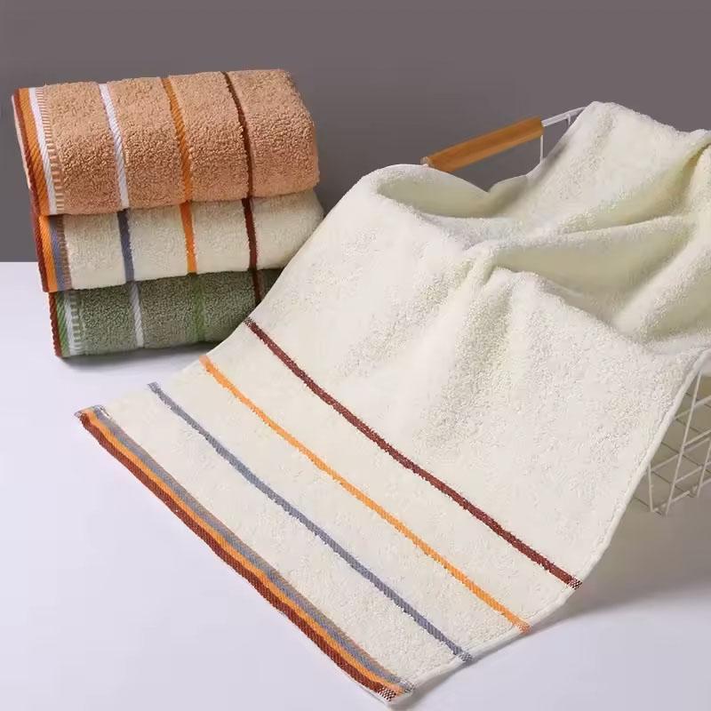 100% Cotton Bathroom Towel, Thickened Beard Towel, Adult Hotel Travel Enthusiast Increases Water Absorption
