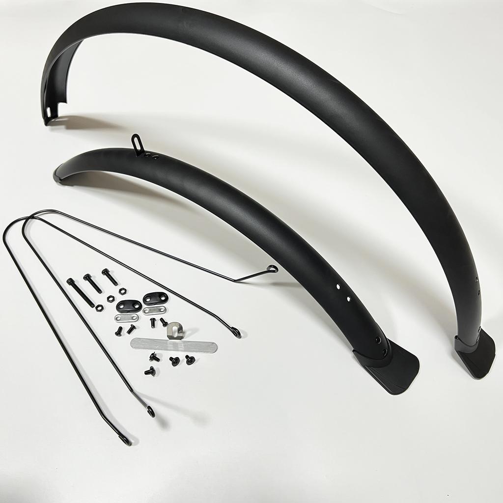 Travel Car 700C Matte Black Mudguard Commuter Bicycle Tile 27 Inch 28 Inch Princess Bike Casual Single Bike