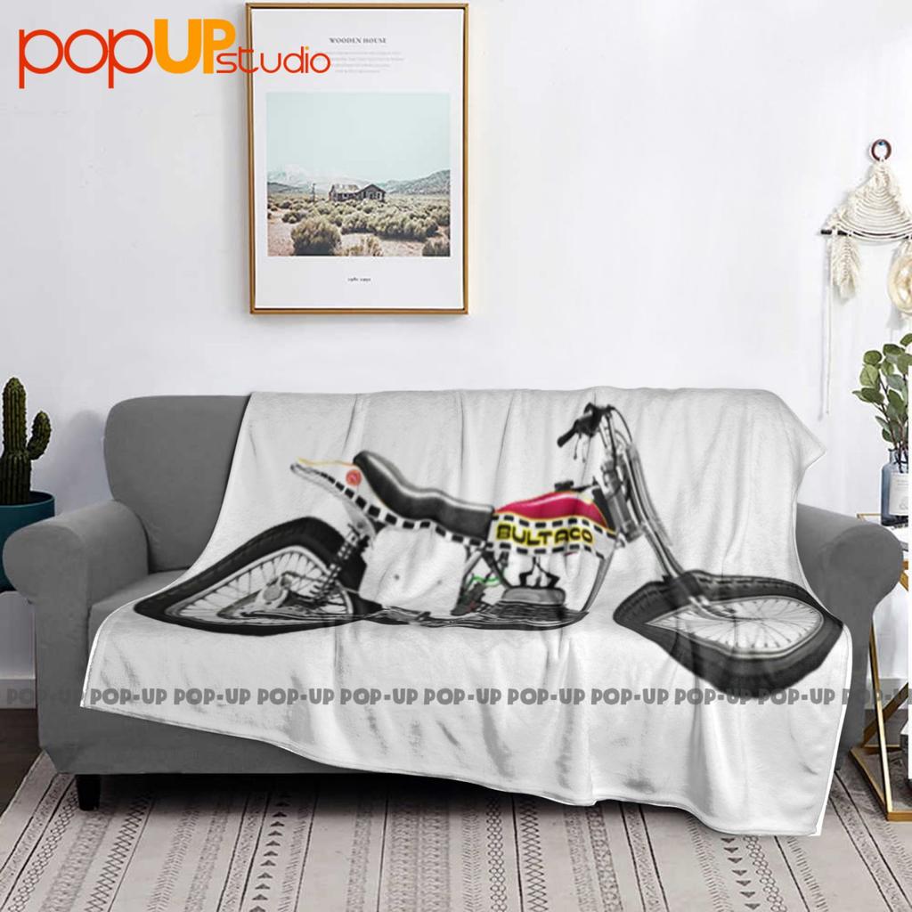 Bultaco Astra Motorcycle Vintage Motorbike Ultra-Soft Blanket Quilt Winter Sofa Cover Bed Covers