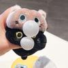Plush Cat Charming Fish Bubble Blowing Keychain With Cartoon Style Ideal For Key Chain Lovers