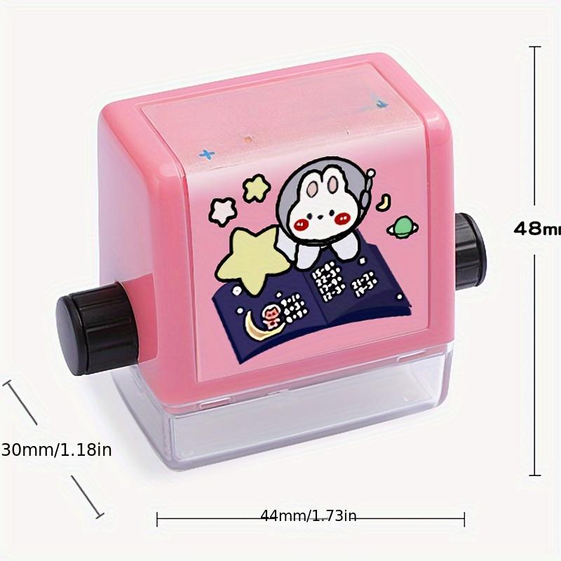 Set de ștampile matematice educaționale pentru profesori și studenți, 14+, adunări și scăderi în 100, stil de coloană de ajustare rotativă reutilizabilă