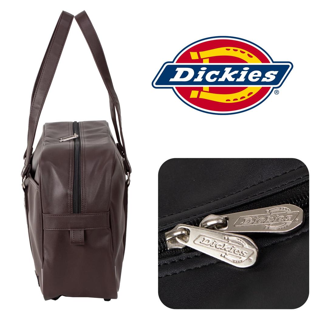 Dickies Synthetic Leather School Bag DK-G01 (Brown)