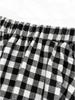 High-End Retro Plaid A-Line Skirt - Elegant, Versatile & Comfortable Slim Fit