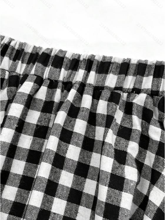 High-End Retro Plaid A-Line Skirt - Elegant, Versatile & Comfortable Slim Fit