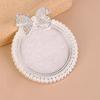 Nail Art Palette Resin Large Bowknot Pearl Diamond Nail Art Display Board Japanese-style Nail Art