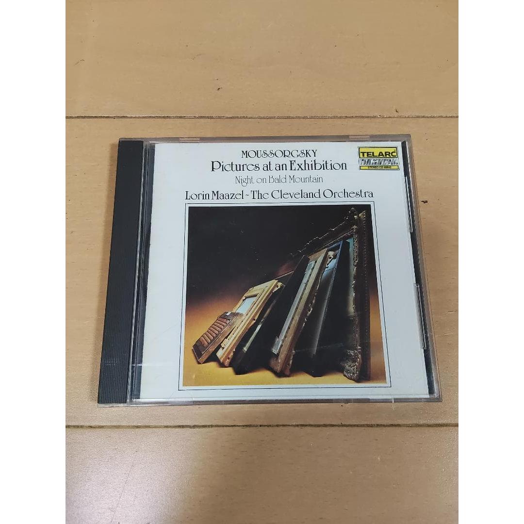 Used TELARC Pictures at an / Lorin Maazel, Cleveland Orchestra