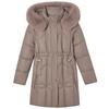 Fashion Women's Coats Winter Long Parkas Hooded Faux Fur Collar Loose Thick Warm Women Jackets